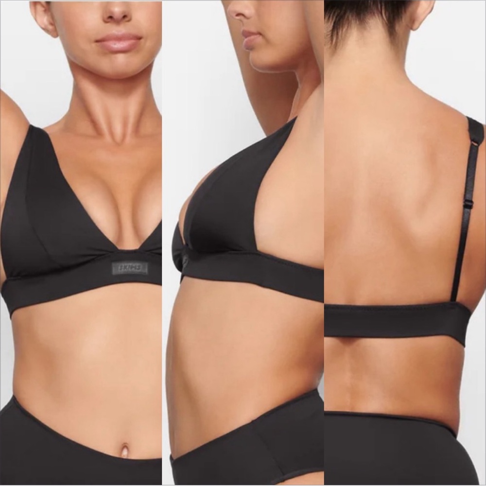 SKIMS Plunge Bikini Top
